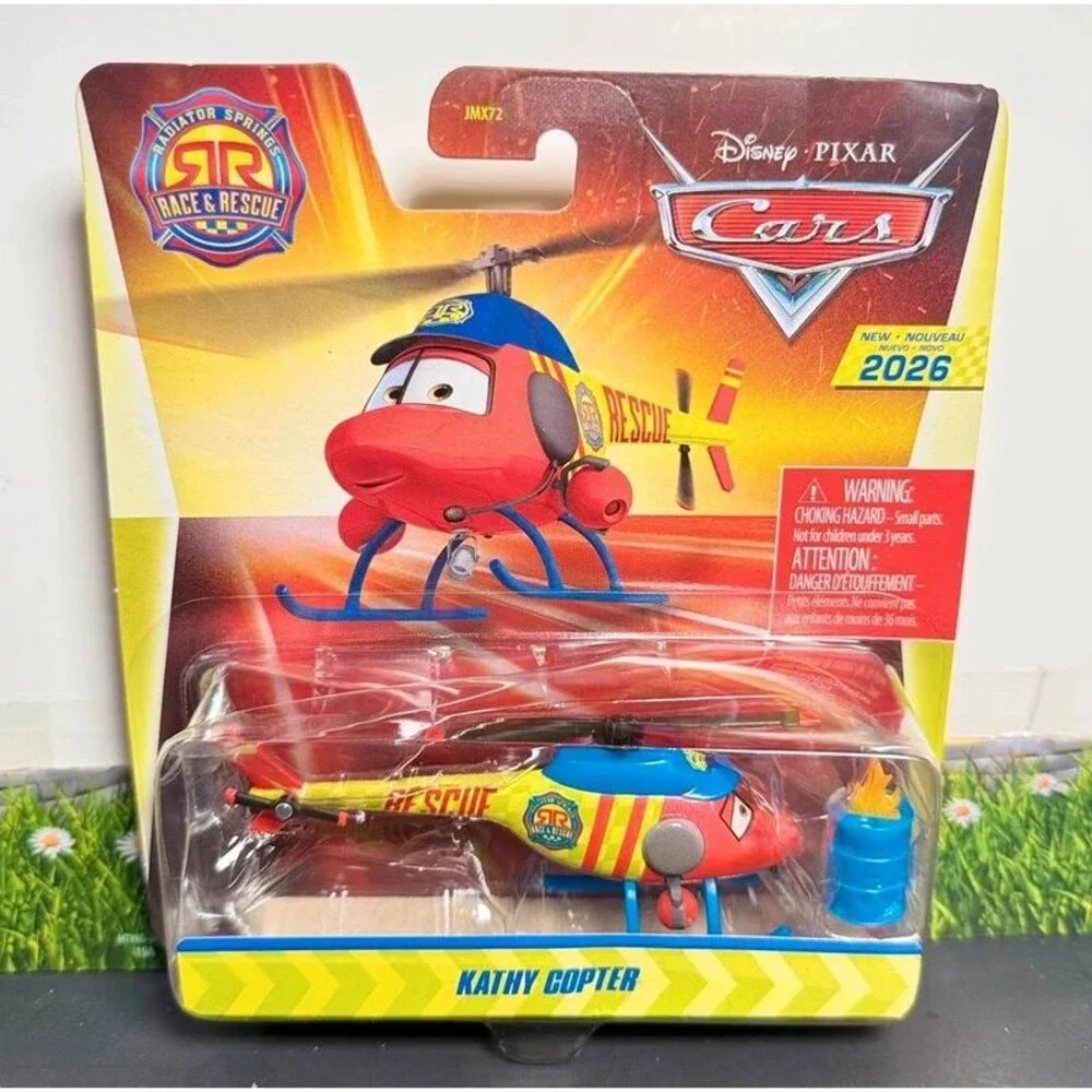 Disney Pixar Cars Kathy Copter Race & Rescue Diecast 2026 Mattel JMX78 New